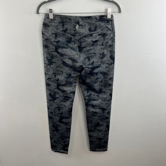 Sweat Shaper Capri Leggings Sweat Enhancing Compression High Waist Camo XL (S/M) - Picture 4 of 6